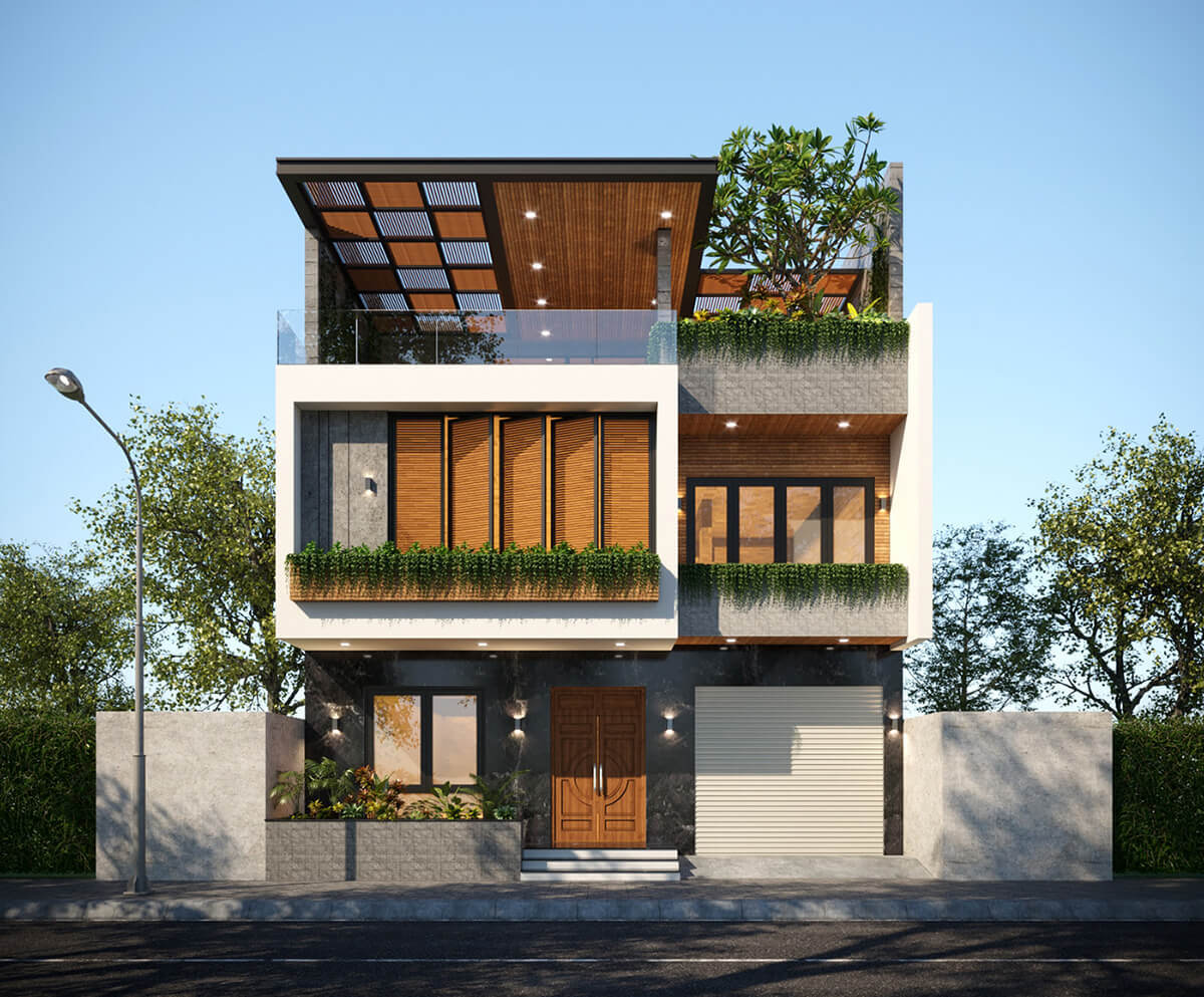 Làm mô hình kiến trúc Villa - Biệt thự - Cty Tầm Nhìn Việt